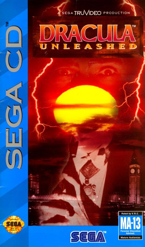 Dracula Unleashed box art for Sega CD